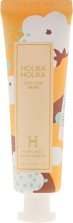 Hand Cream "Cotton" - Holika Holika Cotton Bebe Perfumed Hand Cream — photo N1