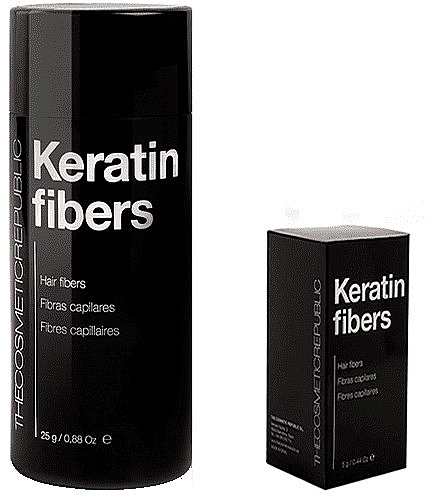Hair Keratin, 25 g - The Cosmetic Republic Keratin Fibers — photo N1