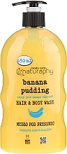 Fragrances, Perfumes, Cosmetics Shampoo-Shower Gel "Banana & Aloe Vera" - Naturaphy