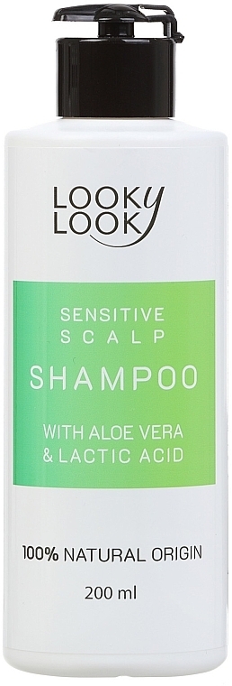 Delicate Shampoo for All Hair Types - Looky Look Delicate Care Shampoo — photo N1