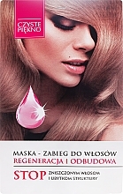Fragrances, Perfumes, Cosmetics Hair Treatment Mask "Repair and Regeneration" - Czyste Piękno