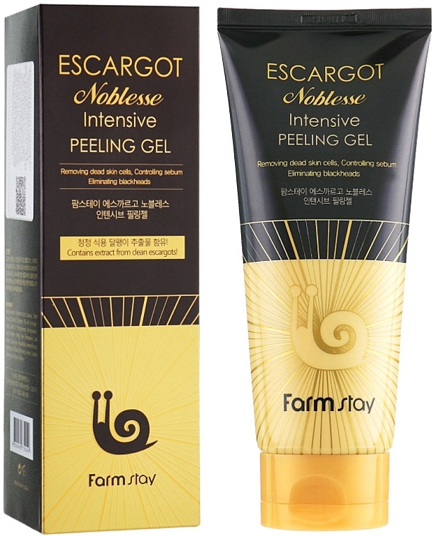 Peeling Royal Snail Face Gel - FarmStay Escargot Noblesse Intensive Peeling Gel — photo N1