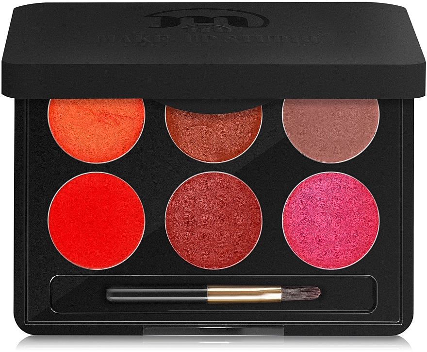 Lipstick Palette, 6 shades - Make-Up Studio Lipcolour Box — photo N1