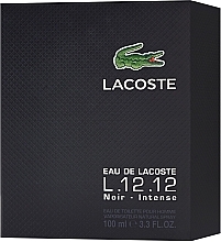 Lacoste Eau de Toilette De L.12.12 Noir Intense - Eau de Toilette — photo N3