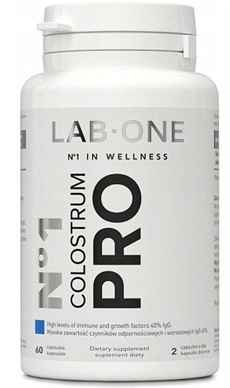 Dietary Supplement - Lab One #1 Colostrum Pro — photo N1