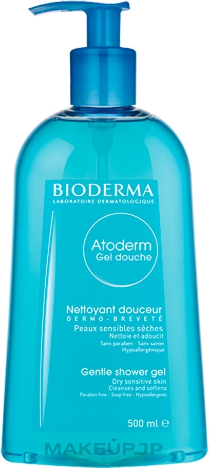 Dry & Sensitive Skin Shower Gel - Bioderma Atoderm Gentle Shower Gel — photo 500 ml