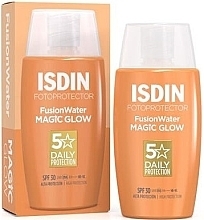 Sunscreen - Isdin Fotoprotector Fusion Water Magic Glow SPF30 — photo N1