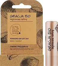 GIFT! Coconut Lip Balm - Gracja Bio — photo N2