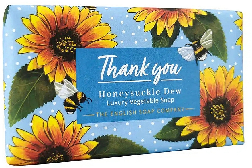 Honeysuckle & Dew Soap - The English Soap Company Occasions Collection Honeysuckle Dew Thank You Soap — photo N1