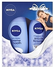 Fragrances, Perfumes, Cosmetics Set - NIVEA Smooth Sensation Set (sh/gel/250ml + lot/250ml)