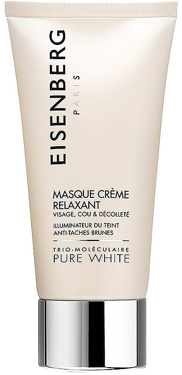 Face & Neck Mask - Jose Eisenberg Pure White Relaxing Creamy Mask — photo N1