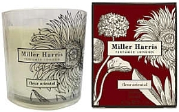 Fragrances, Perfumes, Cosmetics Miller Harris Fleur Oriental - Scented Candle with Dual Wick