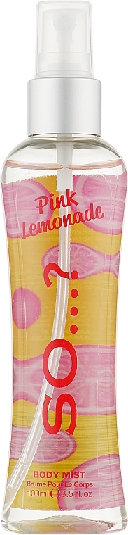 Body Spray - So…? Pink Lemonade Body Mist — photo N1