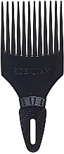 Comb for Curly Hair D17, black - Denman Curl Tamer Detangling Comb — photo N1