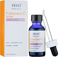 Fragrances, Perfumes, Cosmetics Facial Serum, 20% - Obagi Medical Professional-C Serum 20%