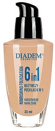 Moisturizing Foundation - Diadem 6in1 Nourishing Foundation — photo N1