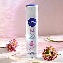 Antiperspirant Deodorant Spray - NIVEA Fresh Flower Deodorant Spray — photo N2