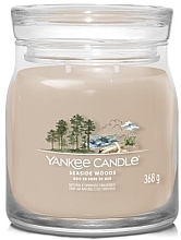 Fragrances, Perfumes, Cosmetics Scented Candle in Jar 'Seaside Woods', 2 wicks - Yankee Candle Singnature