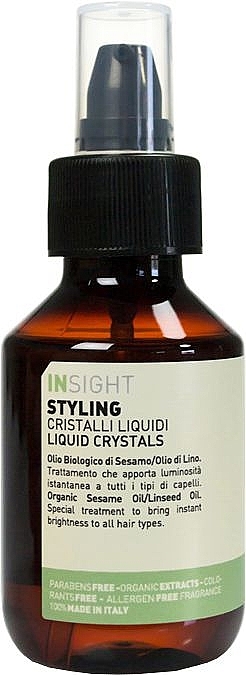 Liquid Crystals with Organic Sesame & Linseed Oil - Insight Styling Liquid Crystals — photo N1
