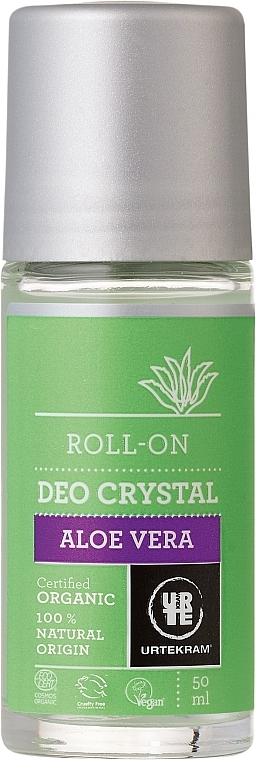 Roll-On Deodorant "Aloe Vera" - Urtekram Deo Crystal Aloe Vera — photo N1