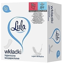 Fragrance-Free Daily Liners, 60 pcs - Lula — photo N1