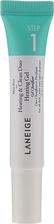 Intensive Pore Tightening Set - Laneige Mini Pore Heating & Clean Duo (f/mask/15ml + f/gel/15ml) — photo N3
