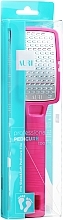 Grater Foot File, pink - Auri Pro Sleek & Soft Pedicure File — photo N2