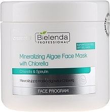 Fragrances, Perfumes, Cosmetics Mineralizing Face Mask with Chrollera - Bielenda Professional Face Program Mineralizing Algae Face Mask With Chrollera