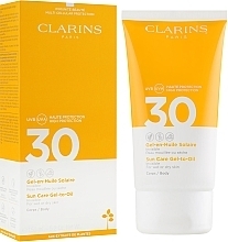 Fragrances, Perfumes, Cosmetics Sun Protection Body Gel - Clarins Gel-en-Huile Solaire Invisible Body SPF 30