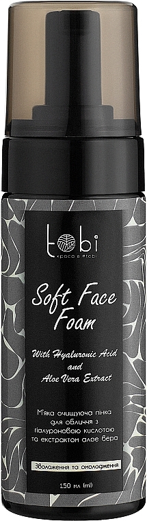 Facial Foam "Hydration & Rejuvenation" - Tobi Soft Face Foam — photo N1