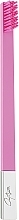 Fragrances, Perfumes, Cosmetics Soft Toothbrush, bubble gum pink matte with silver matte cap - Apriori