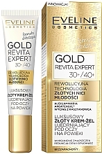 Eye Cream - Eveline Cosmetics Gold Revita Expert 30+/40+ — photo N1