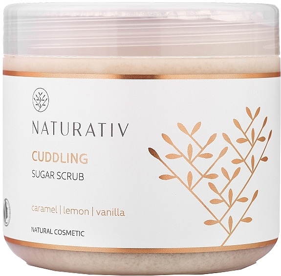 Body Sugar Peeling - Naturativ Cuddling Body Sugar Scrub — photo N3