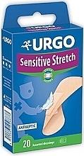 Elastic Medical Patch with Antiseptic - Urgo Sensitive Stretch — photo N1