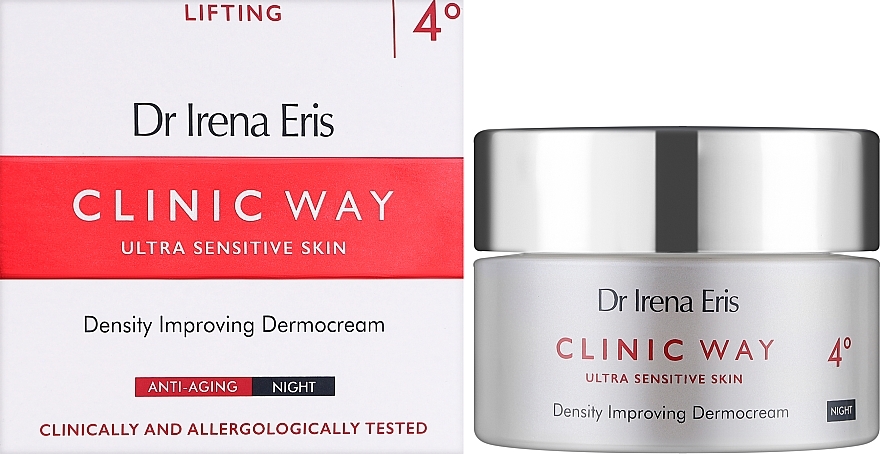 Night Cream "Peptide Lifting" - Dr Irena Eris Clinic Way 4 Peptide Lifting — photo N3