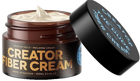 Medium Hold Hair Fiber Cream - Waterclouds The Dude Creator Fiber Cream Medium Hold — photo N2