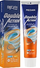 Fragrances, Perfumes, Cosmetics Orange Extract Toothpaste - Median Double Action Citrus Toothpaste