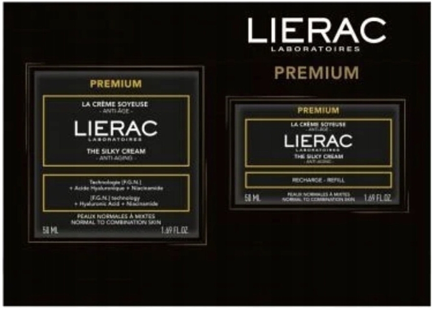 キット - Lierac Premium (f/cr/50ml + refill/50ml) — photo N1