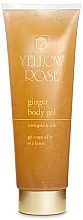 Ginger Body Gel - Yellow Rose Ginger Body Gel With Gold And Silk — photo N1