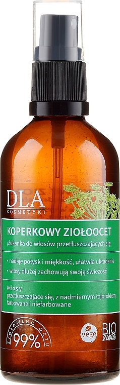 Apple Vinegar & Herbs Conditioner for Oily Hair - DLA — photo N2