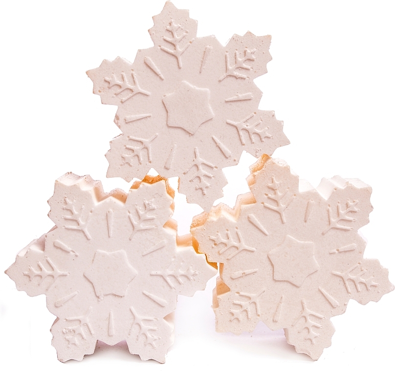 Natural Cosmetic Soap "Winter Morning Snowflake" - ChistoTel — photo N3