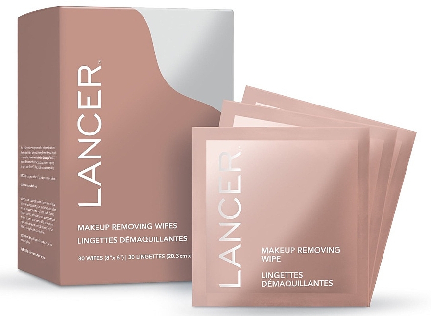 Makeup Remover Wipes - Lancer Makeup Removing Wipes — photo N1