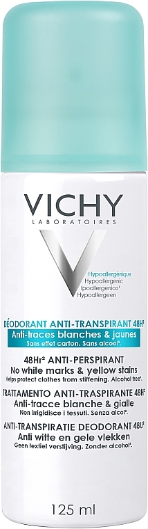 Deodorant Spray - Vichy Deodorant Anti-Transpirant Spray 48H — photo N1