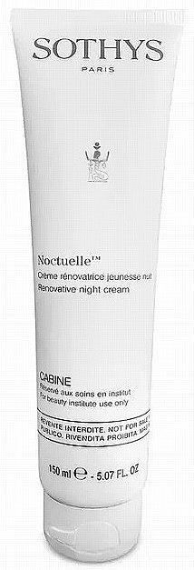 Renewing & Rejuvenating Night Face Cream - Sothys Noctuelle Renovative Night Cream (tube) — photo N1