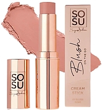 Blush Stick - Sosu Cosmetics Blush On The Go Cream Stick — photo N1