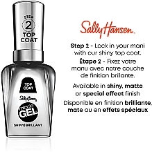 Nail Set - Sally Hansen Miracle Gel Duo 900 (n/polish/14.7ml + top/14.7ml) (470) — photo N4