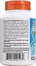 Stabilized R-Lipoic Acid, 100mg, capsules - Doctor's Best — photo N3