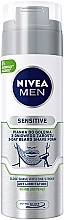Fragrances, Perfumes, Cosmetics Alcohol-Free Shaving Foam for 3-Days Stubble - NIVEA MEN Sensitive Shaving Foam