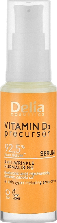 Anti-Wrinkle Serum with Vitamin D3 - Delia Vitamin D3 Anti-Wrinkle Serum — photo N1