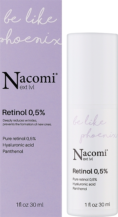 Facial Retinol Night Serum - Nacomi Next Level Retinol 0,5% — photo N2